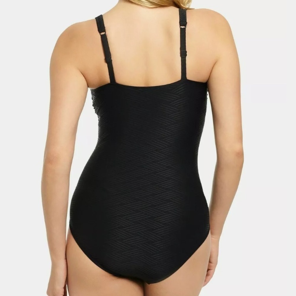 SWIM Solutions Lace Front Mio One Piece Swimsuit - Picture 2 of 5